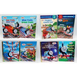 Lot Of 8 Thomas The Tank Engine Train Books Picture Books